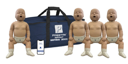 Professional Infant Series 2000 Manikin with Advanced CPR Feedback, 4-Pack (Medium Skin) PR00164MU
