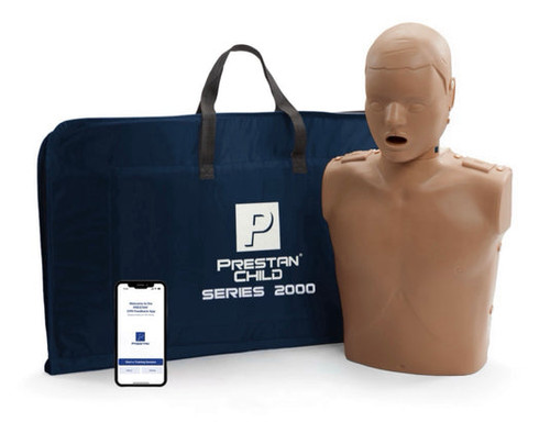 Professional Child Series 2000 Manikin with Advanced CPR Feedback, Single (Dark Skin) PR00166DU