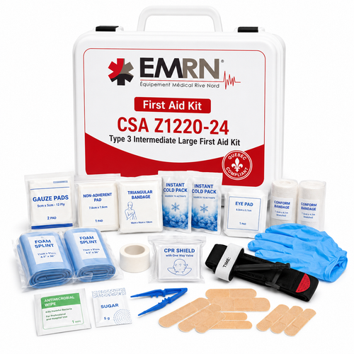 CSA Z1220-24 Type 3 Intermediate Large First Aid Kit – Quebec Compliant