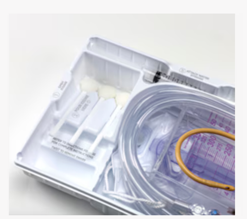 SureStep™ System, Uncoated Silicone Foley Catheter Tray