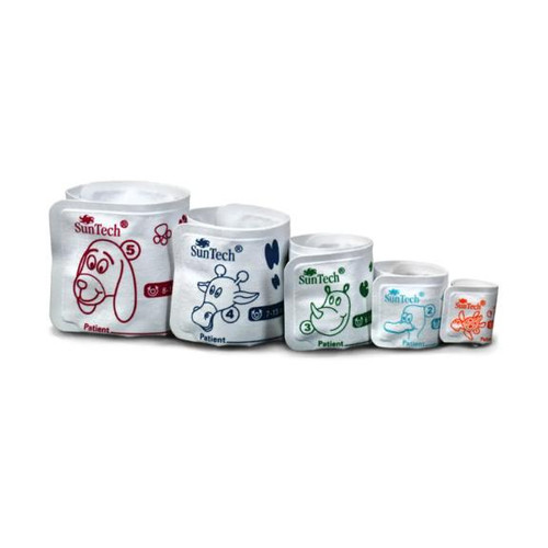 EDAN Neonatal Disposable NIBP Blood Pressure Cuffs – SunTech, Sizes 1–5