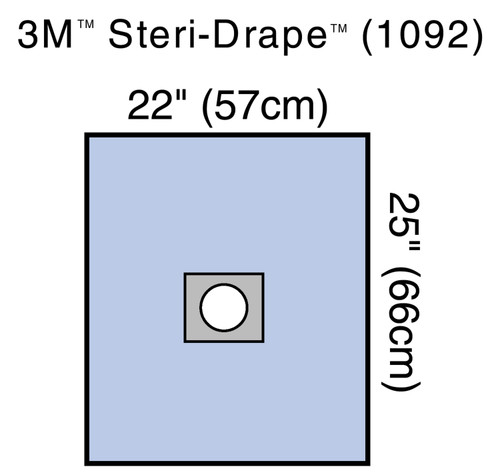 Steri-Drape Small Drape with Adhesive Aperture, 3m steri drape, 3m surgical drape