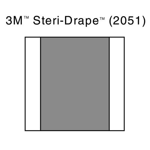 3M Steri-Drape 2 Incise Drape, incise drape, surgical drapes