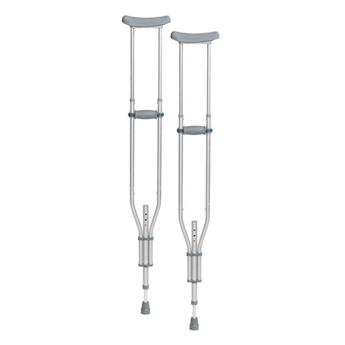 Universal Aluminum Crutch with Accessories, crutches, crutch, dme, walking aide