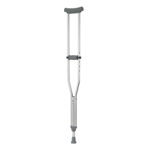 EZ Adjust Aluminum Crutches with Euro-Style Clip and Accessories, adjustable aluminum crutches, aluminum crutches with clip, dme