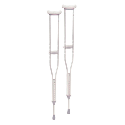 Retail Packaged Aluminum Crutches with Accessories, aluminum crutches, dme, crutches and walking aids, medical supplies canada