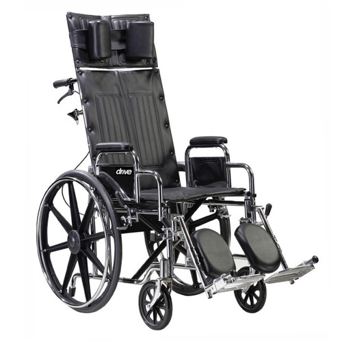 Deluxe Sentra Full Reclining Wheelchair, full reclining wheelchair, medical supplies canada, medical supplies canada