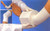 A tubular elastic bandage designed to provide support and compression. For use in hospitals (Burn Units, Trauma Centers, ER's), urgent care clinics, sports medicine clinics, orthopedic clinics, rehabilitation centers, physical therapy offices, podiatrist offices, and outpatient burn clinics. SurgiGrip is ideal for providing: support and compression for sprains and strains, support following cast removal, support for soft tissue injuries, support for joints and muscles, support and post-graft pressure for burn patients and edema management/control