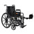 DynaRide S 2 Wheelchair-20"x16" Seat w/ Detach Full Arm ELR, Silver Vein, 1pc/cs, wheelchairs, medical supplies online canada, detachable wheelchair arms