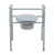 Folding Steel Commode