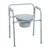 Folding Steel Commode, bedside commode for hospitals nursing homes, and home care Dme. Emrn medical supplies online Canada