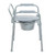 Folding Steel Commode