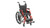 This foldable pediatric wheelchair provides mobility, comfort and safety. Perfect for an active user. The wheelchair offers flip-back padded desk arms, swing-away footrests, calf strap, pelvic belt, and adjustable height push handles as standard features. WC19 bus transit compliant for users between 50 and 80 lb (standard transit brackets included).