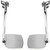 Drive Swing-Away Footrests, wheelchair footrests that swing away from Drive at EMRN medical supplies and equipment