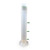 Plastic cylinder with three outlets positioned at different heights for investigating the dependence of hydrostatic pressure on water depth through an observation of the outlet water jets.