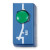 Components in plug-in housings with two plugs separated by 19 mm.  Single-Pole Push-Button Switches Type: Normally closed
