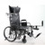 The Dynarex Bari+Max Bariatric Reclining Wheelchair with Elevating Leg Rest offers the durability of a heavy-duty wheelchair frame with the added versatility and comfort of a full reclining back. The steel construction with hydraulic reclining mechanism allows for infinite adjustments up to 180 degrees and includes a locking back bar to keep the back rest from hammocking. Added benefits include tool-free adjustable elevating leg rests with padded calf pads