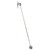 Pendulum with low-friction pointed bearings and electro-magnetic angle sensor for measuring simple harmonic motion of a weighted pendulum with movable weight.