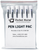 Pocket Nurse® Disposable Penlights, Extra bright, pre-focused, high-intensity bulb (2) AAA batteries included