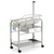 Pocket Nurse® Stainless Steel Bassinet with One Drawer/Shelf, Stainless steel baby bassinet with one drawer and shelf Superior stainless frame