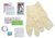 Pocket Nurse® Standard IV Start Kit (For Training Purposes Only), (2) 2" × 2", 8-ply Gauze sponges 18" × 3/4" Tourniquet 18" × 3/4" Clear plastic tape (Pair) PVC gloves, medium Patient ID label Alcohol pad PVP prep pad