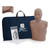 Professional Adult Dark Skin CPR/AED/Jaw Thrust Training Manikin (Single) by PRESTAN Products. Available with CPR Monitor. Includes 10 Face-Shield Lung Bags and Nylon Carrying Case. 3-year manufacturer's warranty. Not made with natural rubber latex. CPR Monitor requires two "AA" batteries (not included).