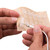 The self-adhesive applicators are used for fast and secure attachment of the 3B LASER NEEDLE fibre optic cables to the patient. They are simply peeled off a foil, adhere well to the skin and ensure that the fibre optic cables stand upright. The adhesive is skin-friendly and leaves no residue on the skin. For single use only.