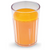 Nasco Orange Juice Food Replica - 6 fl. oz. (180 ml)
