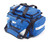 The Professional Trauma Bag features a low-profile back to keep the kit close to the attendant and a tuck-away backpack harness system for easy hands-free carrying. Front pocket includes elastic loops and pouches to keep supplies organized and in place. External, easy-access top pockets allow storage for suction devices.