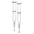 Universal Aluminum Crutch with Accessories, crutches, crutch, dme, walking aide