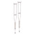 Retail Packaged Aluminum Crutches with Accessories, aluminum crutches, dme, crutches and walking aids, medical supplies canada