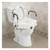 PreserveTech™ Secure Lock Raised Toilet Seat, raised toilet seat, dme, toilet safety, dme