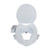 PreserveTech™ Raised Toilet Seat with Bidet, medical supplies, dme, medical equipment, raised toilet seat, toilet safety