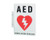 Philips AED Wall Sign - English