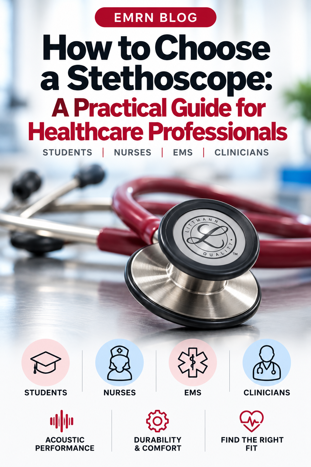 How to Choose a Stethoscope: A Practical Guide for Nurses, Students, EMS & Clinicians