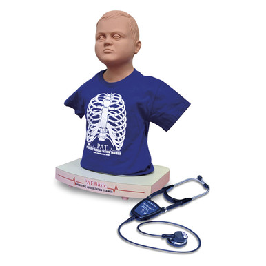 PAT BASIC Pediatric Auscultation Trainer - Light Skin Z47741U
