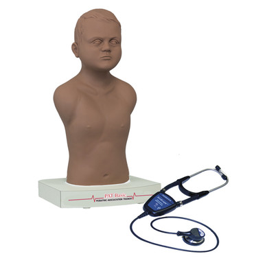 PAT BASIC Pediatric Auscultation Trainer - Dark Skin Z47742U