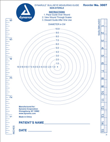 DynaRule Bullseye Measuring Guide 3007