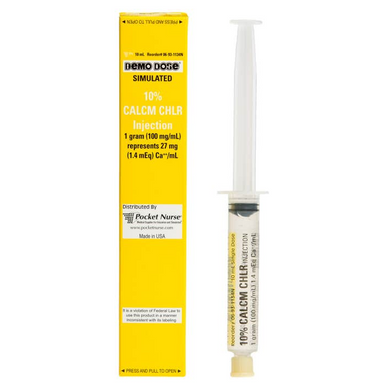 Demo Dose 10% Calcim Chlorid Injection (For Training Purposes Only, Not ...