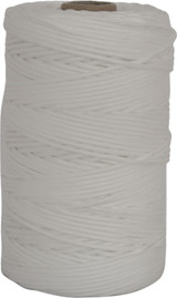 8H Reel Nylon Cord WHITE