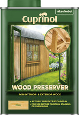 Cuprinol Wood Preserver Clear 1ltr 