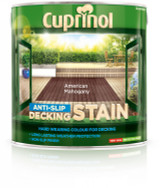 Cuprinol Anti-Slip Decking Stain American Mahogany 2.5Ltr