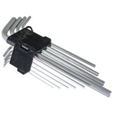 Amtech 9 Piece Extra-Long Hex Key Set