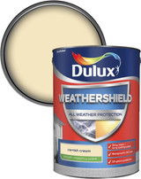 Dulux Weathershield Smooth Masonry Cornish Cream 5L