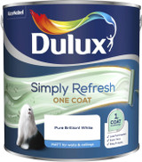 Dulux Simply Refresh Pure Brilliant White 2.5L