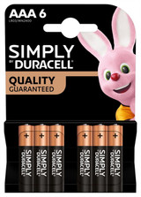 Duracell Batteries (Card6) AAA