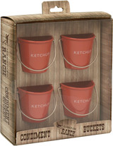 Eddingtons Set of 4 Ketchup Buckets