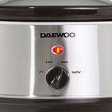 Daewoo Slow Cooker Chrome 3.5Ltr