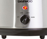 Daewoo Slow Cooker Chrome 3.5Ltr