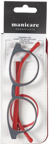 Reading Glasses Red/Grey +2Reading Glasses Red/Grey +2